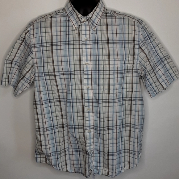 Eddie Bauer button down imperfection sz m - Picture 2 of 5